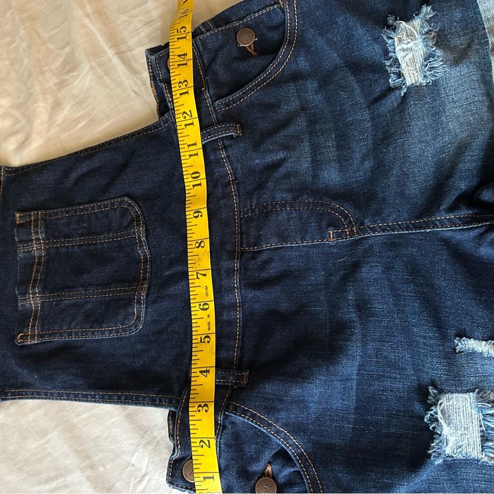 Wax Jean Basic Denim Overalls - image 6